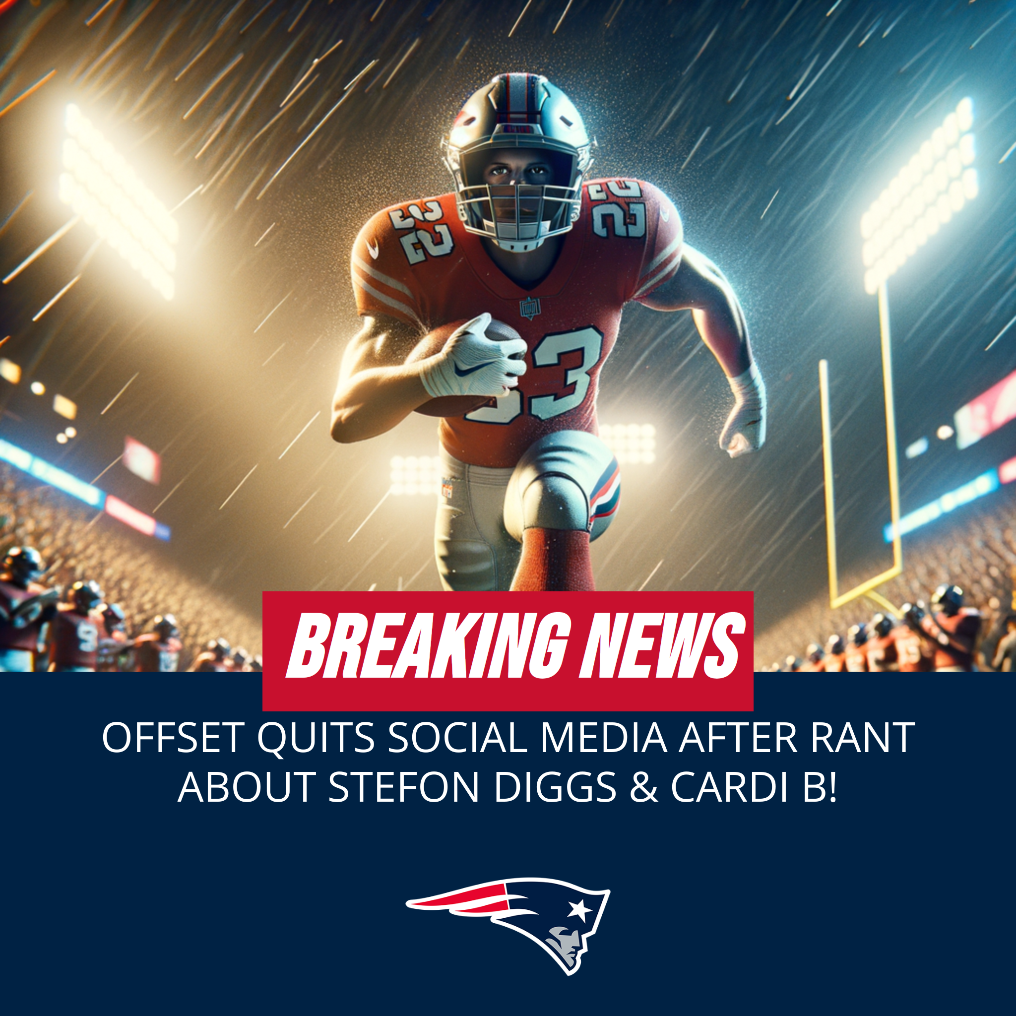 [Total Pro Sports] – Rapper Offset Lashes Out Once More At Stefon Diggs & Cardi B, Then Completely Deactivates His Social Media Accounts